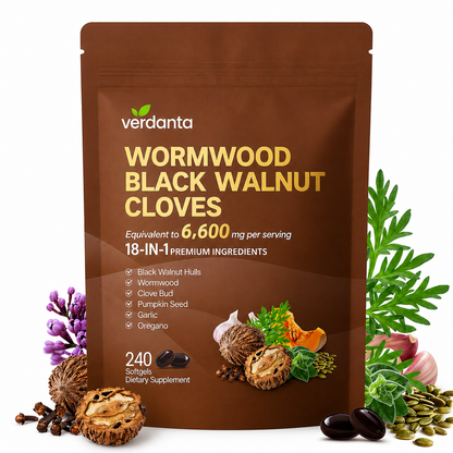 Wormwood Black Walnut Soft gels - 240 Count